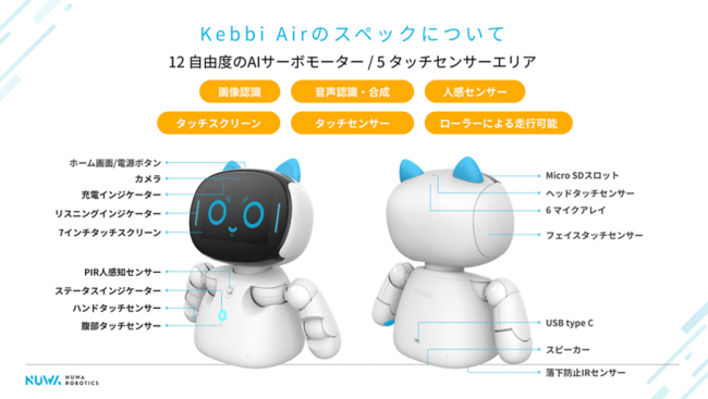 Kebbi Airと共に、NUWAロボティクスが日本上陸の掲載画像 2